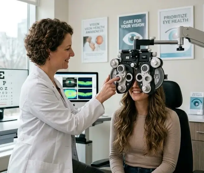 Professional eye care remains important