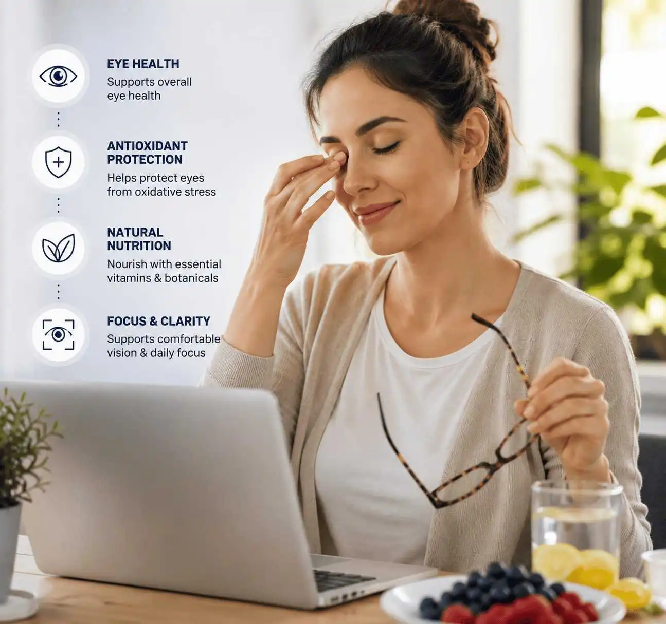 Healthy eyes, everyday wellness